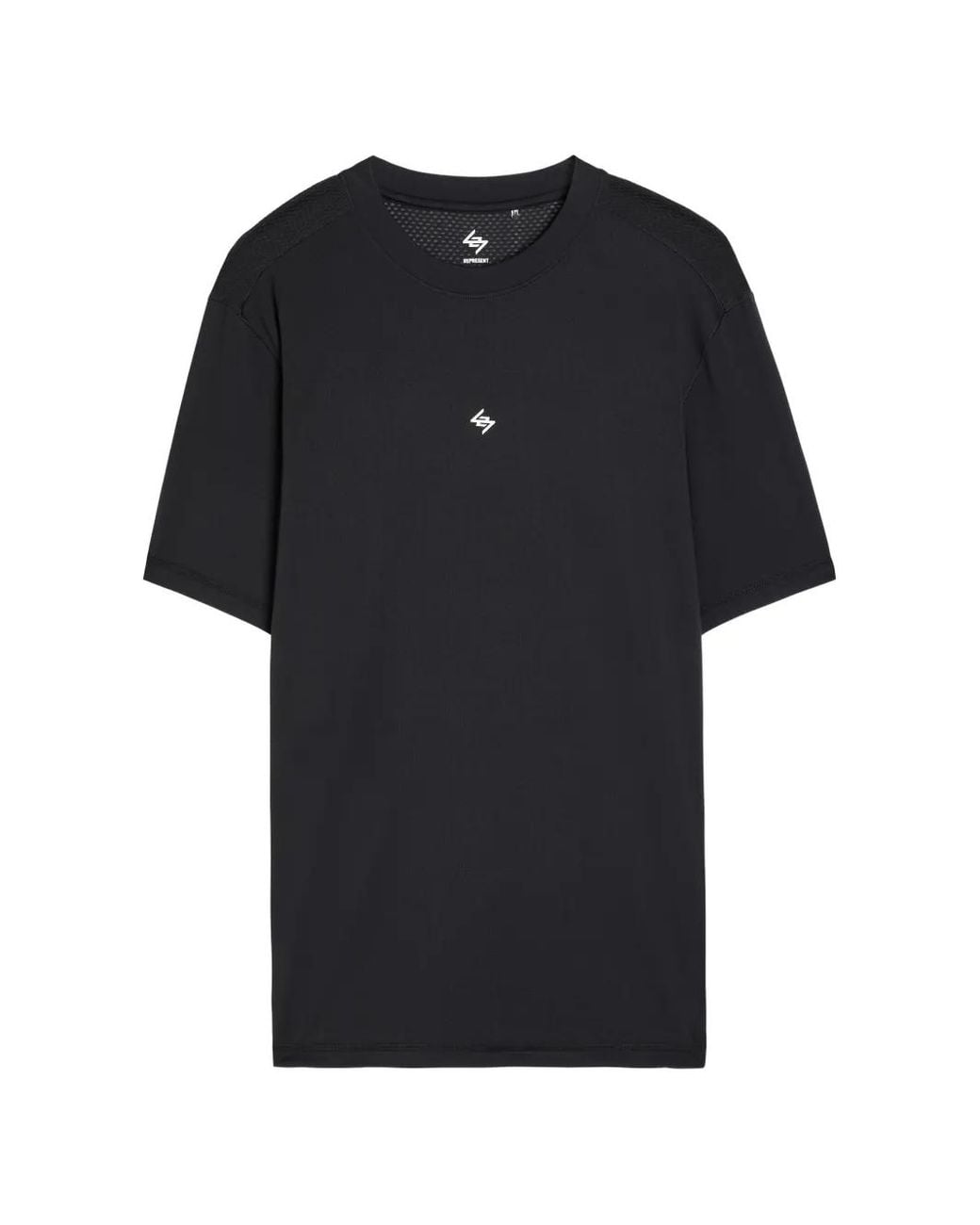 REPRESENT 247 Black Short-Sleeves Logo T-Shirt for men