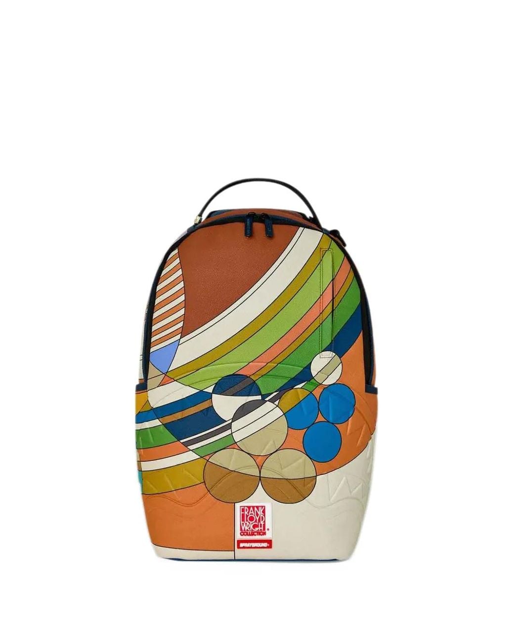 Sprayground Blue X Frank Lloyd Wright March Balloons Backpack for men