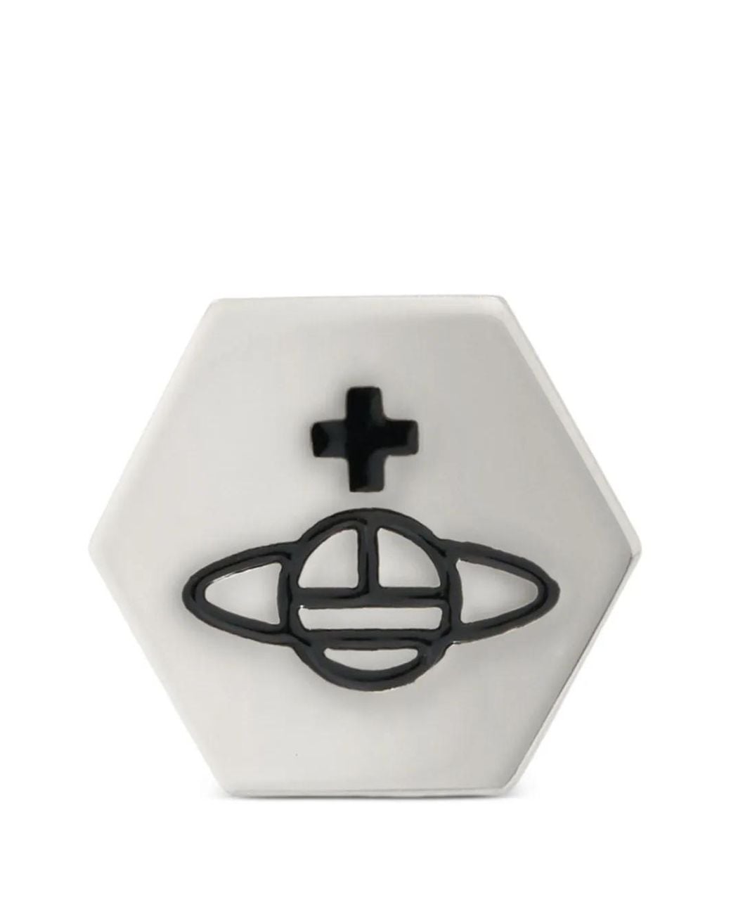 Vivienne Westwood Gray Adel Single Earring