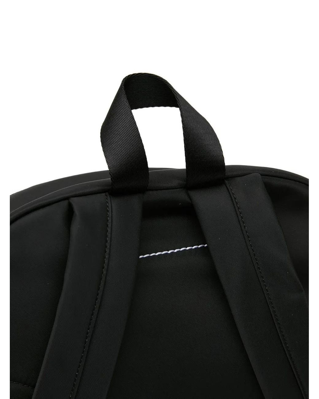 MM6 by Maison Margiela Numbers-Patch Backpack in Black | Lyst