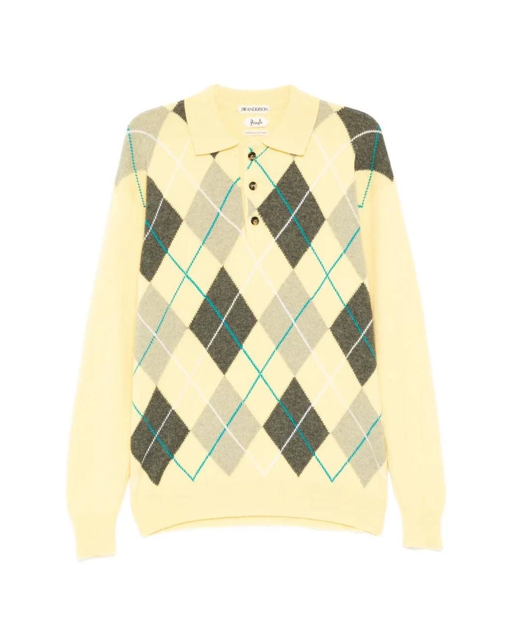J.W. Anderson Metallic Pull À Losanges