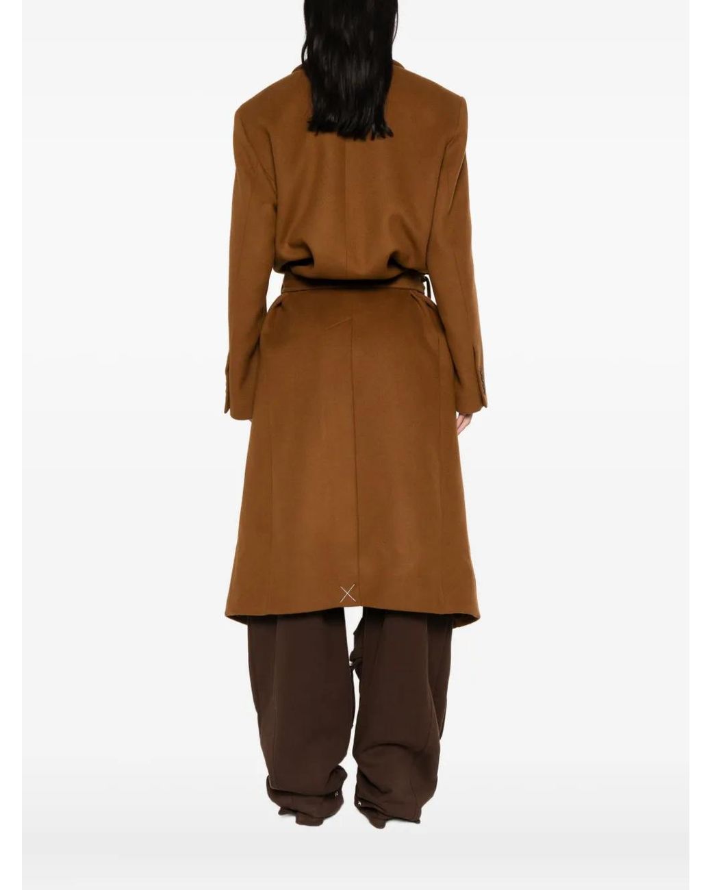 The Attico Brown Coat