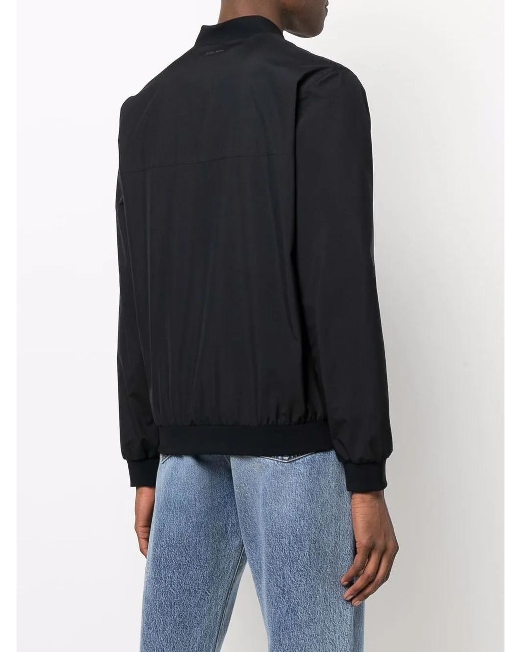 Bomber Con Zip di Herno in Blue da Uomo