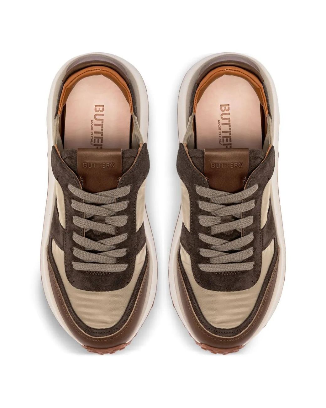Buttero Brown Futura X Sneakers for men
