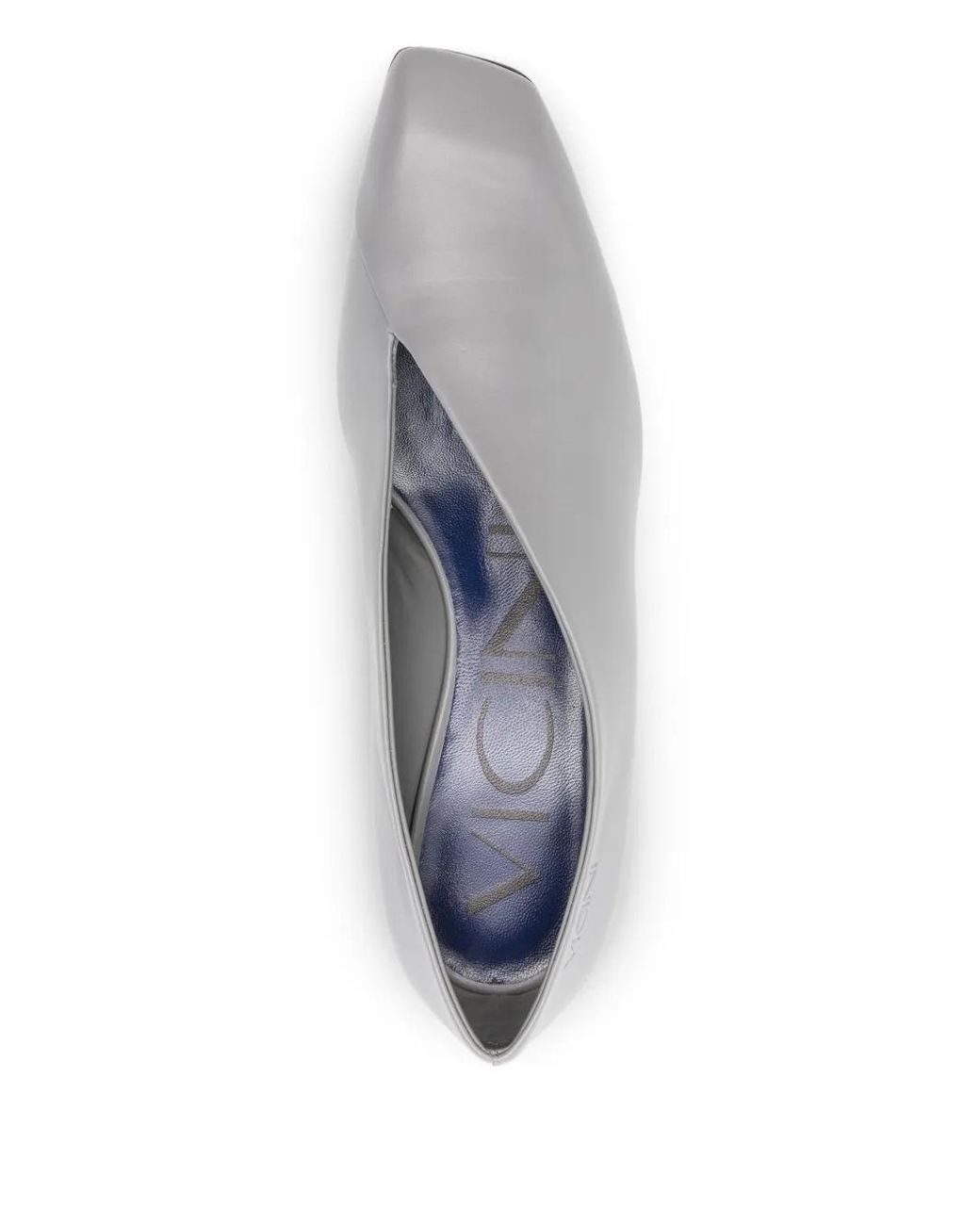 Vicini Gray Sloane Pumps