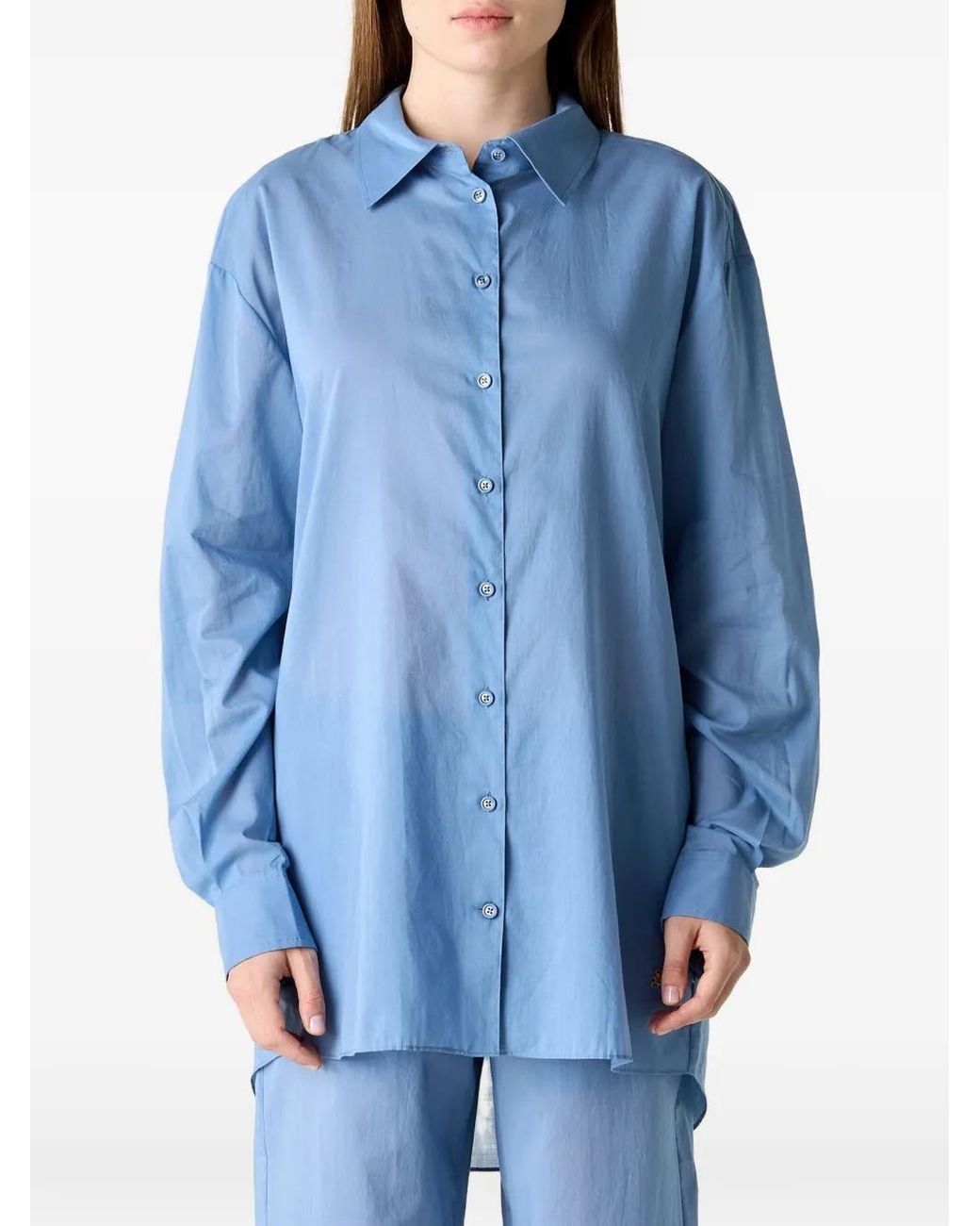 ÉTERNE Blue Lucien Button-Down Shirt