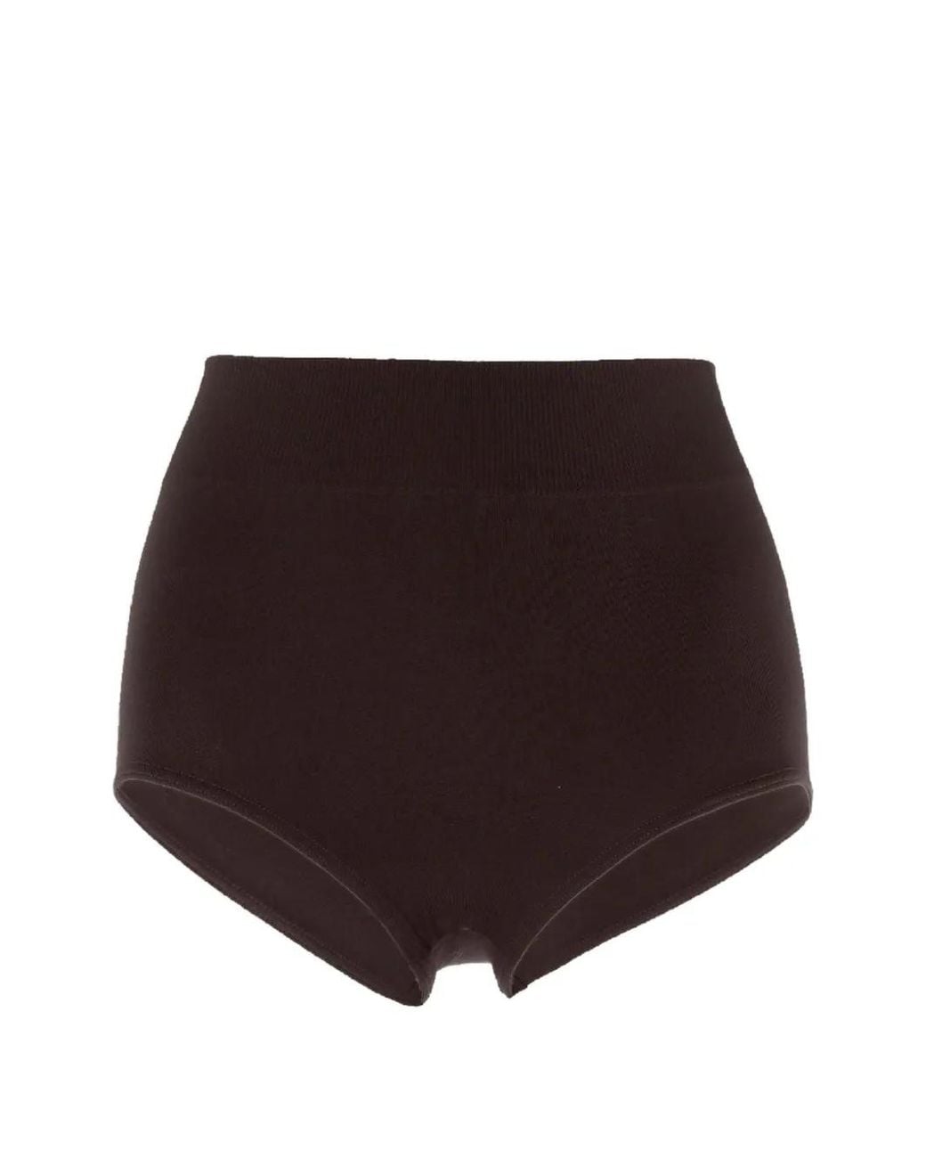 Wolford Brown Seamless High-Waisted Briefs