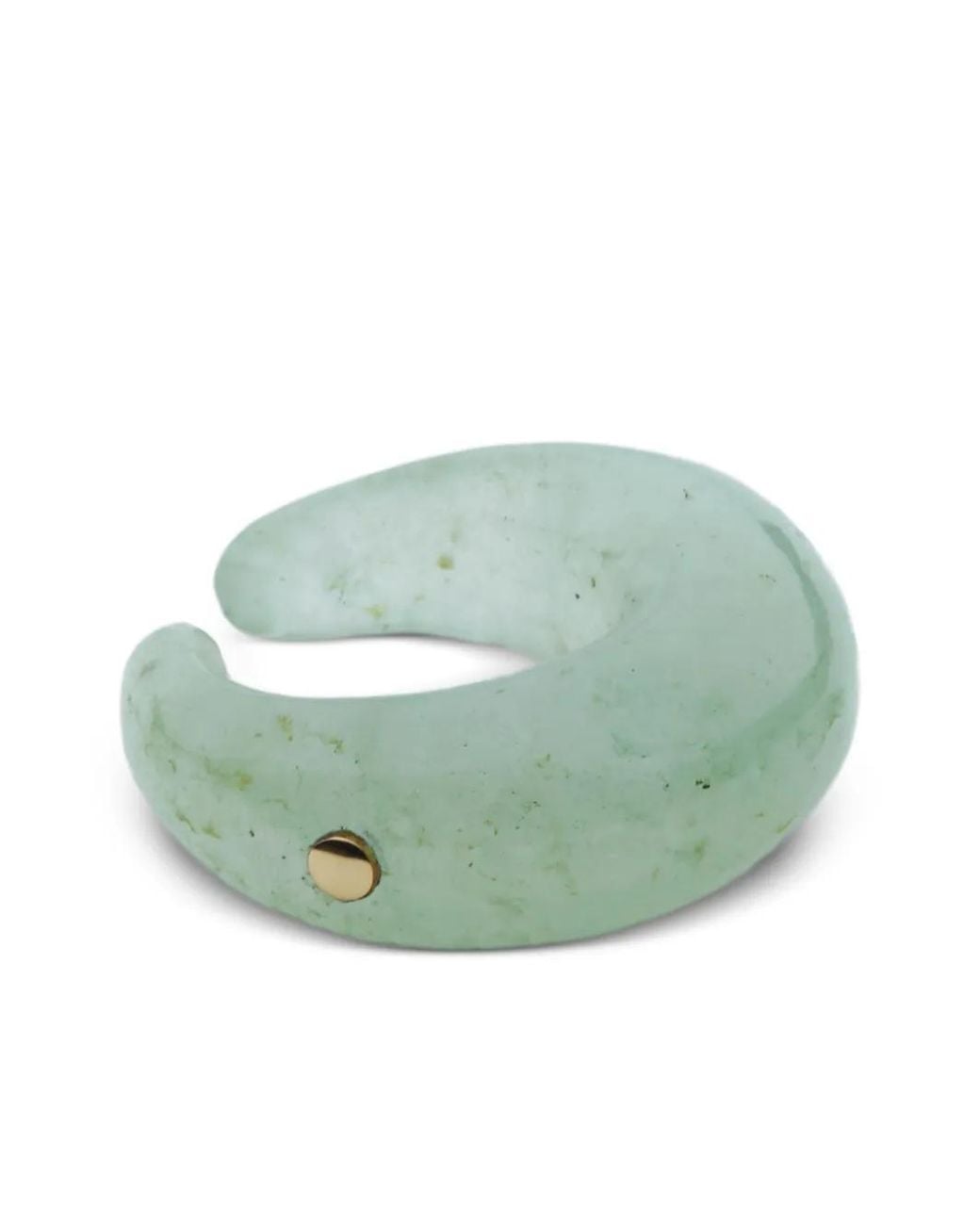 Luminous 27 Green Criolla Aventurine Ear Cuff