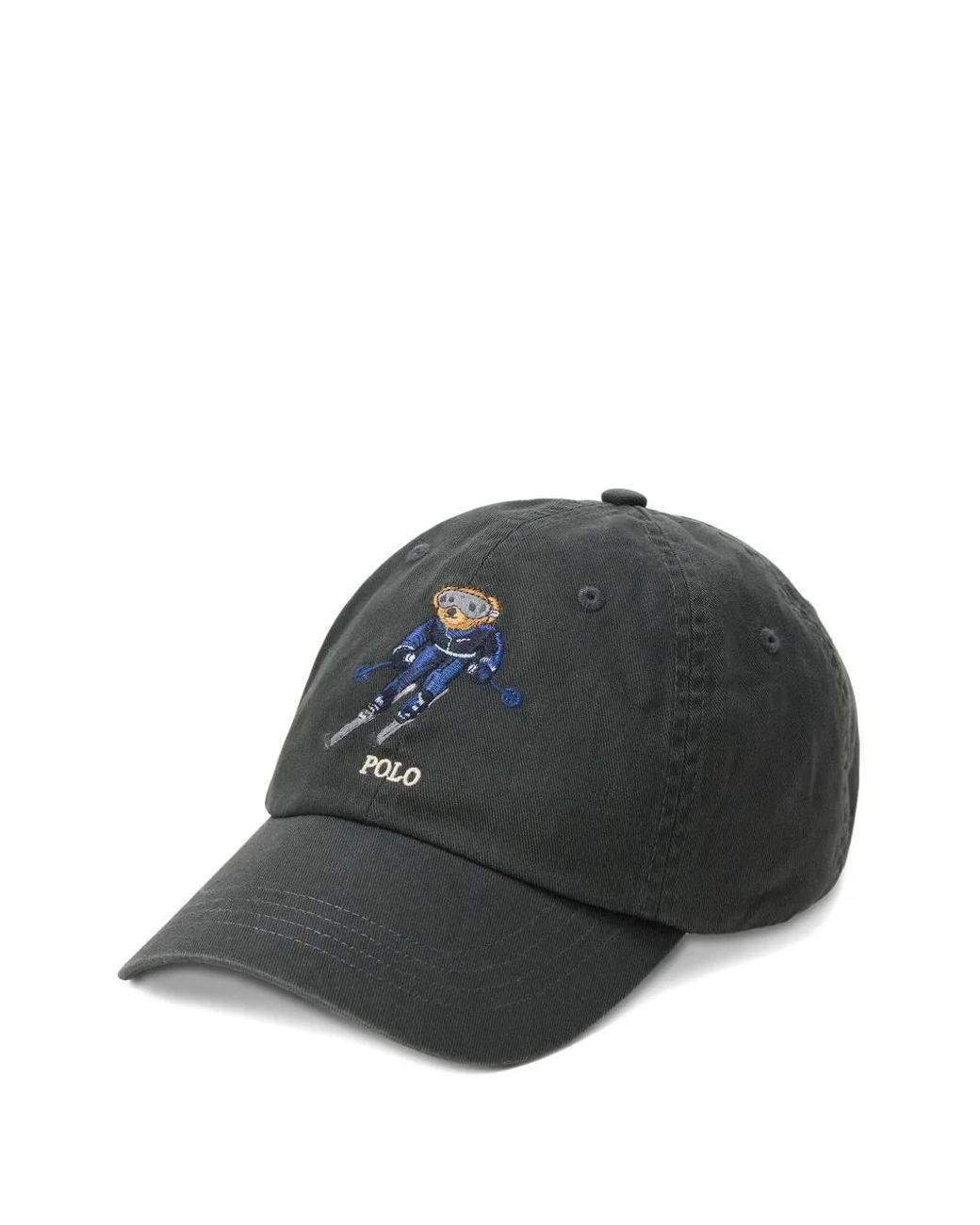 Polo Ralph Lauren Gray Polo Bear Baseball Cap for men