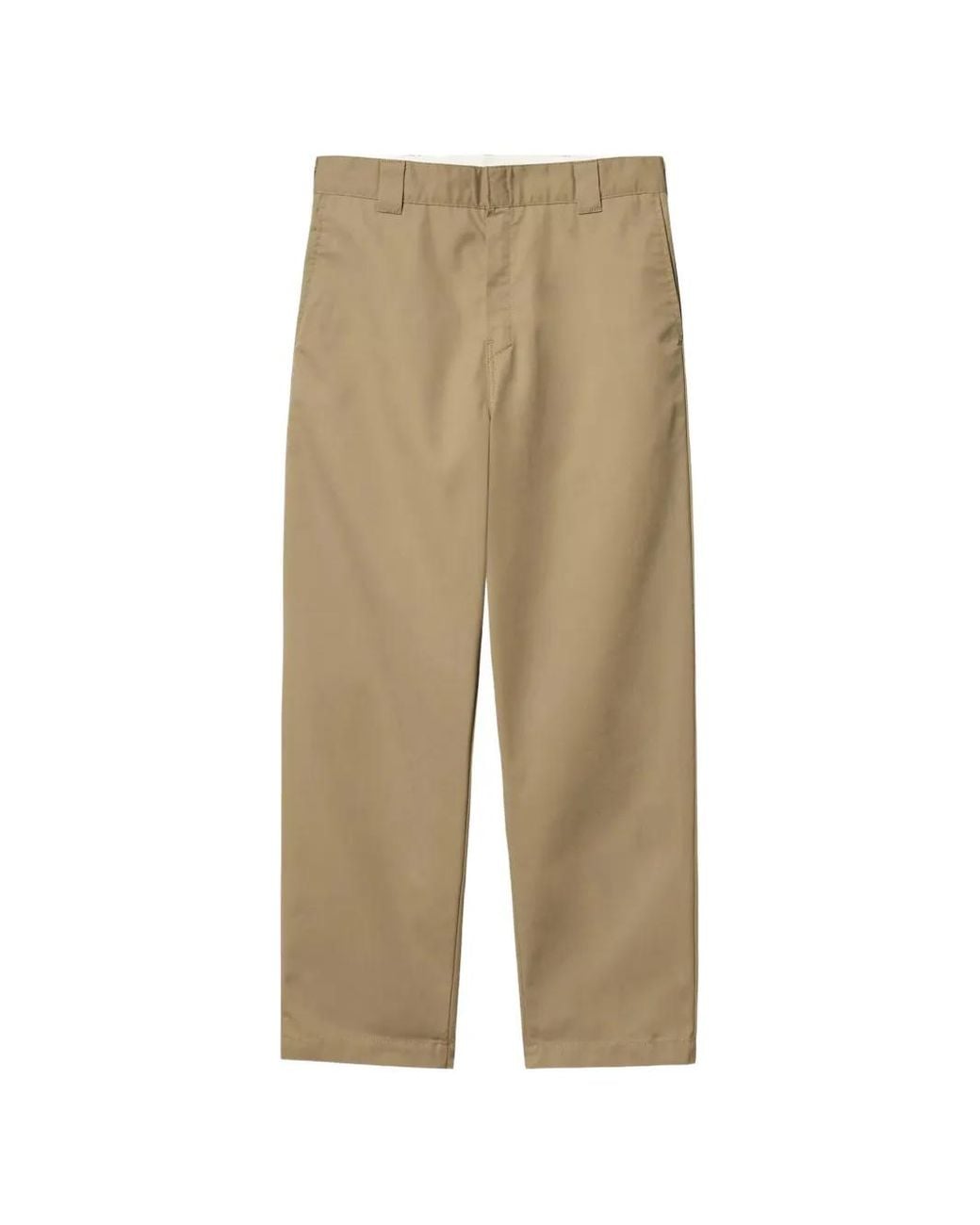 Carhartt Natural Craft Logo-Patch Trousers for men
