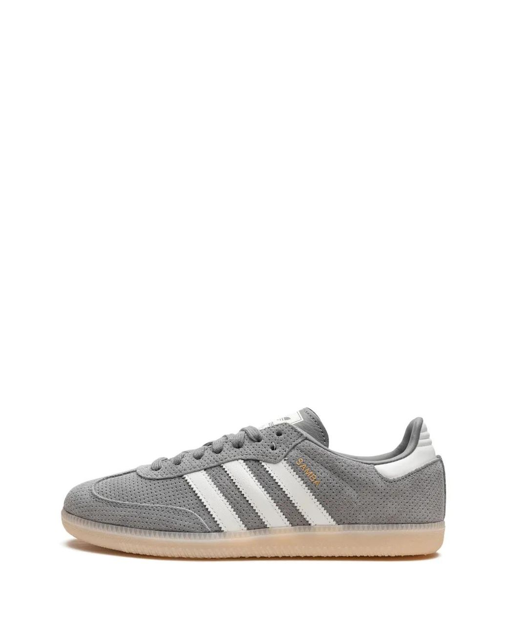 Adidas Gray Samba Og Bliss" Sneakers