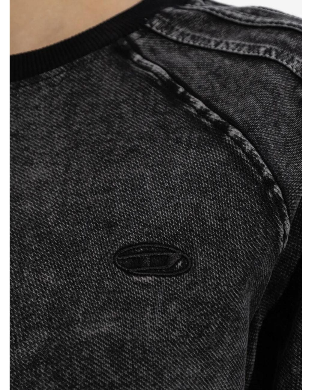 DIESEL Black F-Alpy Sweatshirt