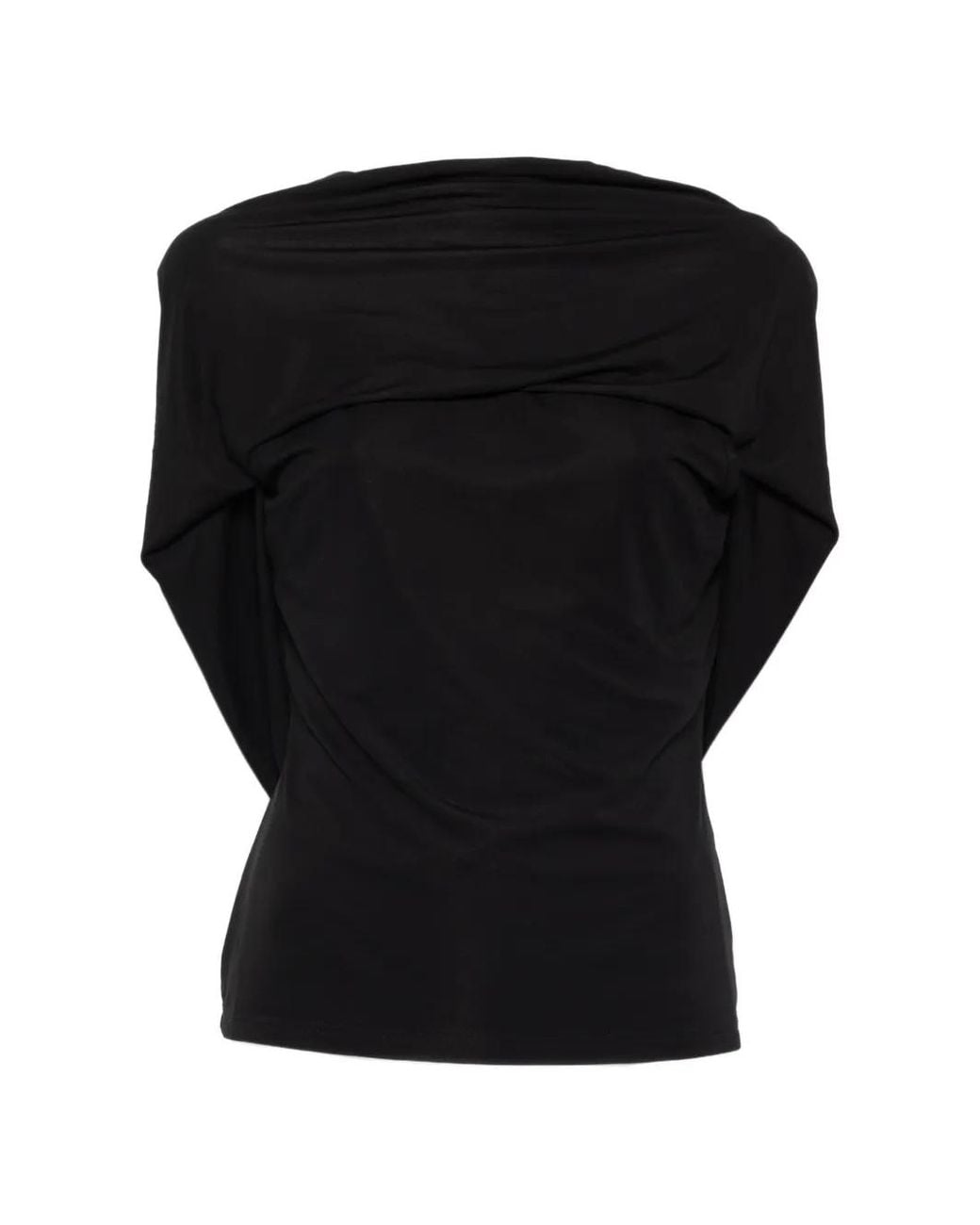 Blusa Solina di Esse Studios in Black