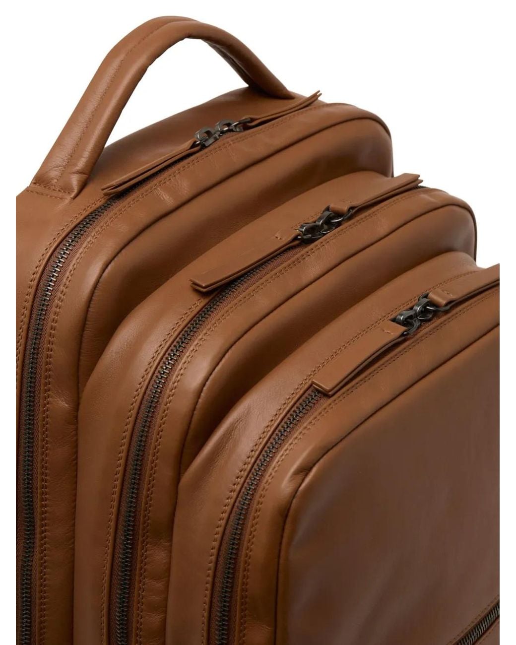 Marsèll Brown Triparto Backpack for men