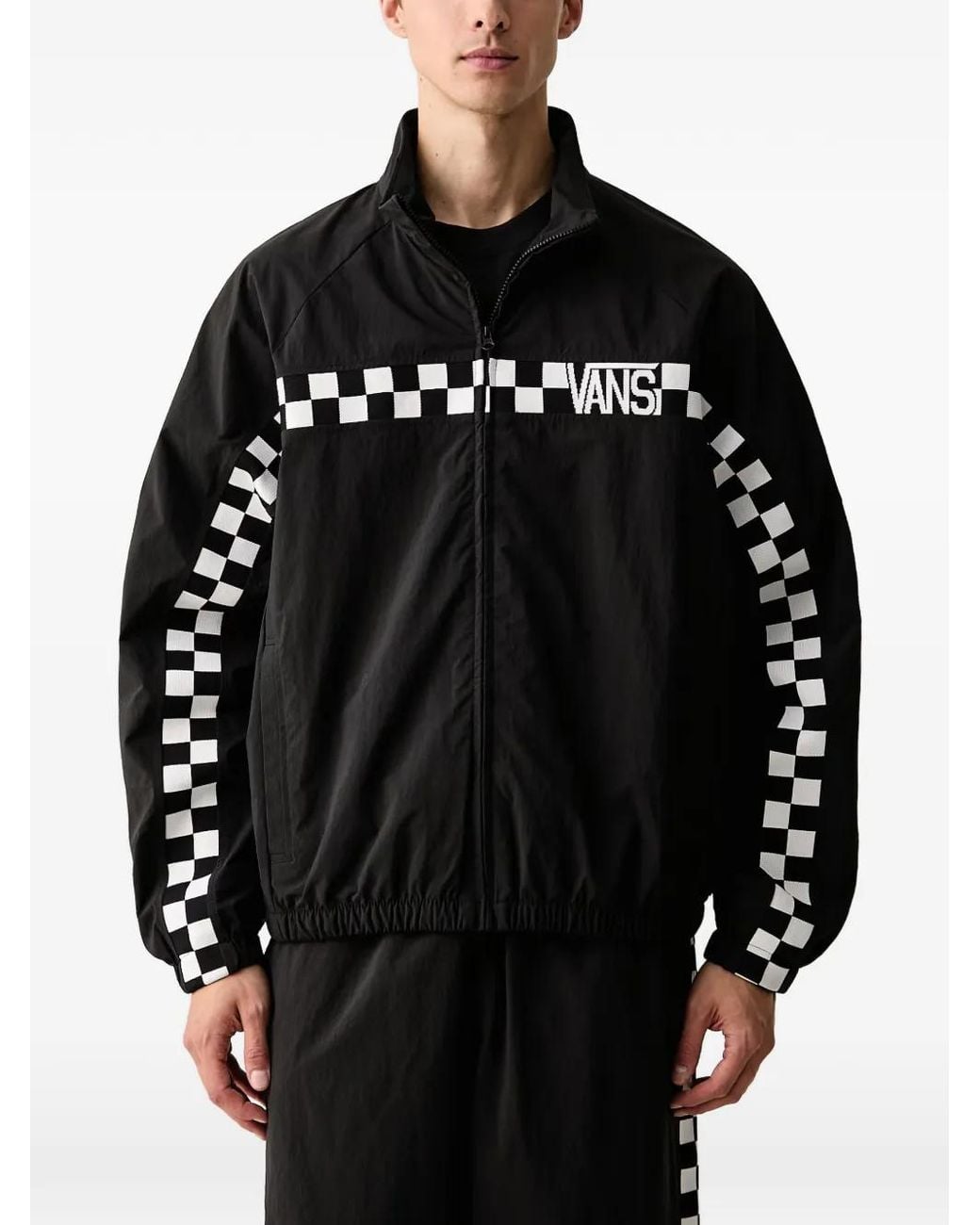 Vans Black Ronnie Zip-Up Sweatshirt for men