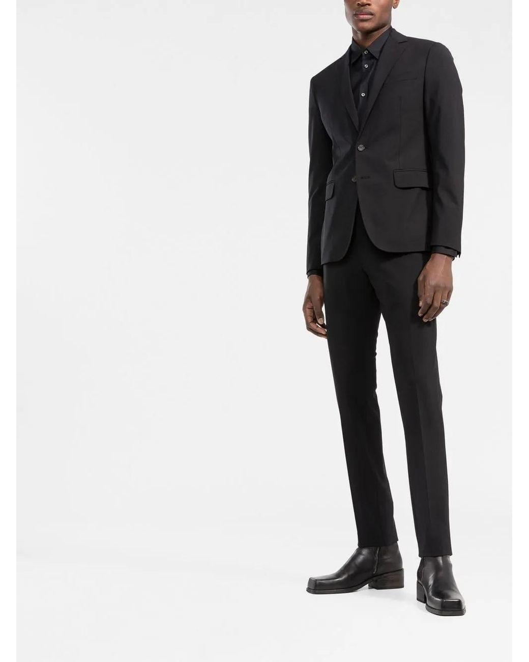 DSquared² Blue Tailored Button-Down Shirt for men