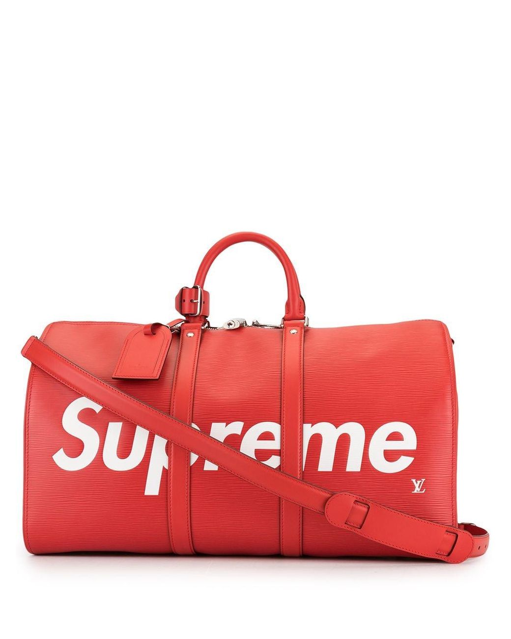 louis vuitton x supreme keepall