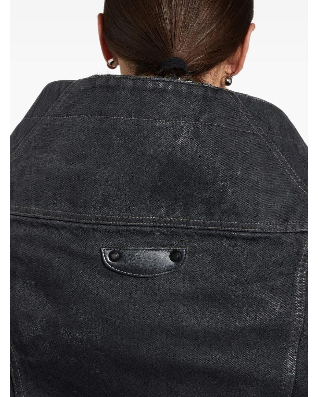 Balenciaga Black Wrap Jacket