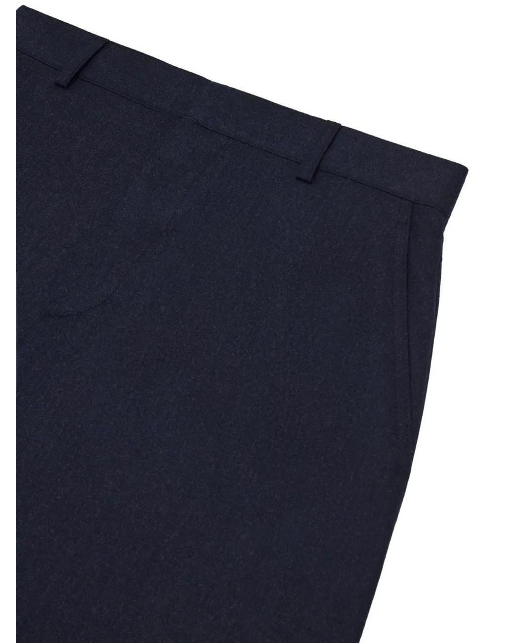 ARMARIUM Blue Siro Wool Trousers