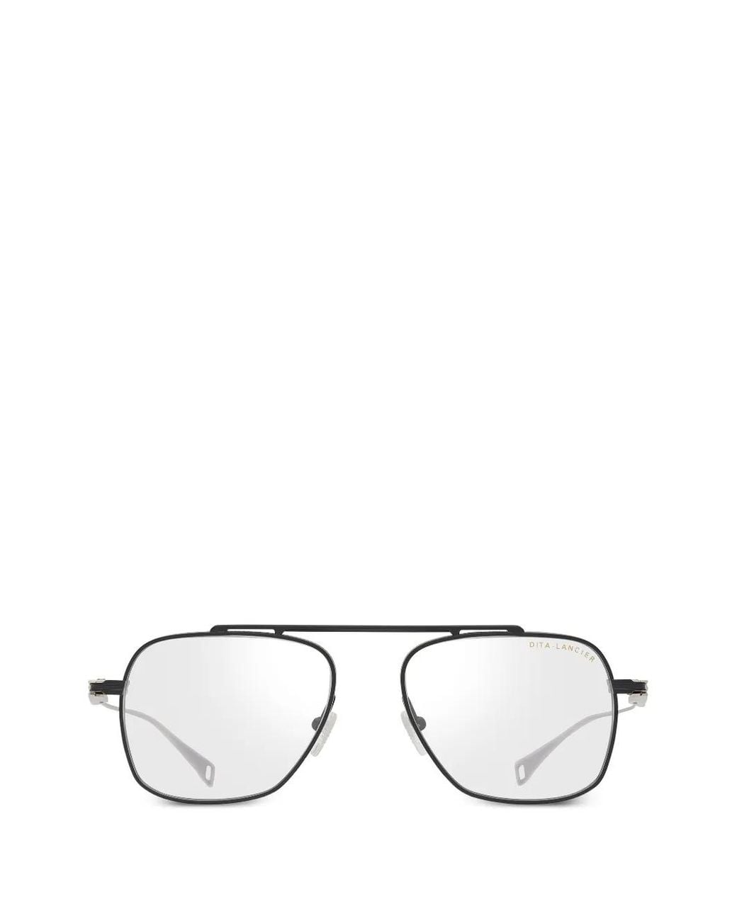 Dita Eyewear Black Brille Mit Eckigem Gestell