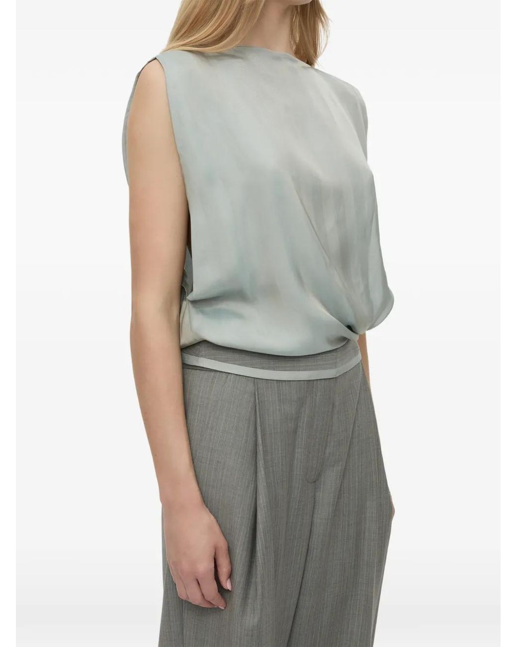 Haut Ajusté Internal Christopher Esber en coloris Gray