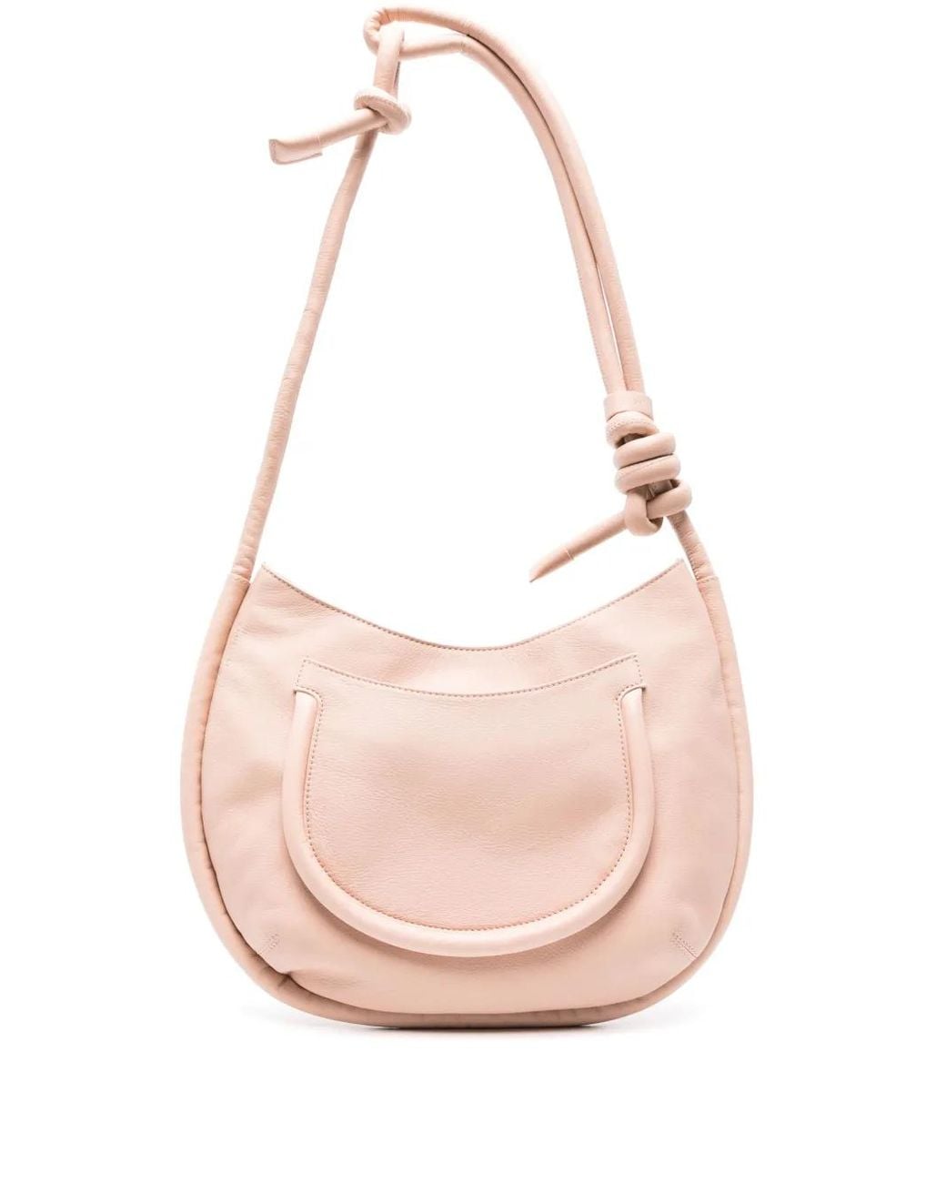 Zanellato Pink Demi' Leather Shoulder Bag