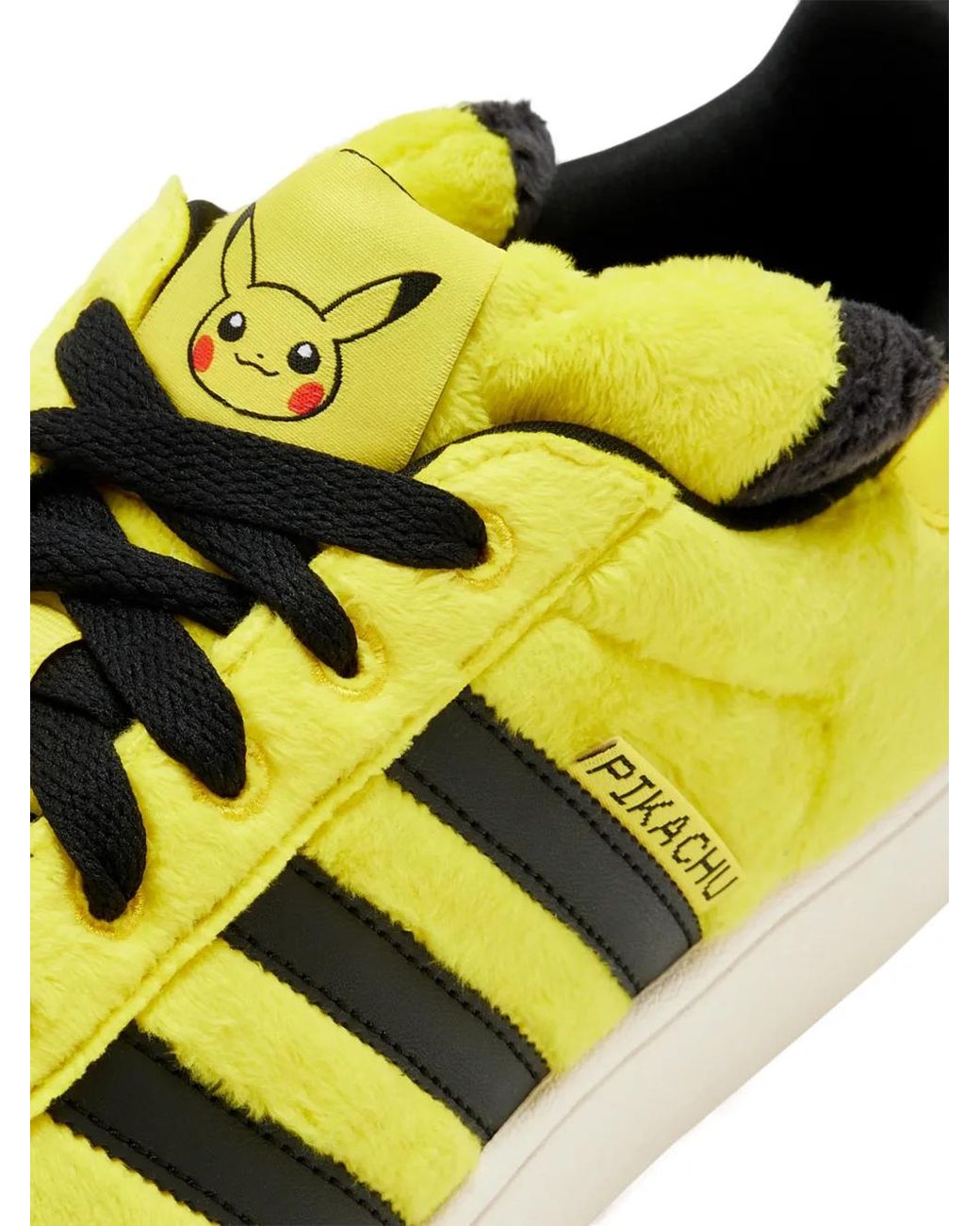 Adidas Yellow X Pokémon Superstar "Pikachu" Sneakers