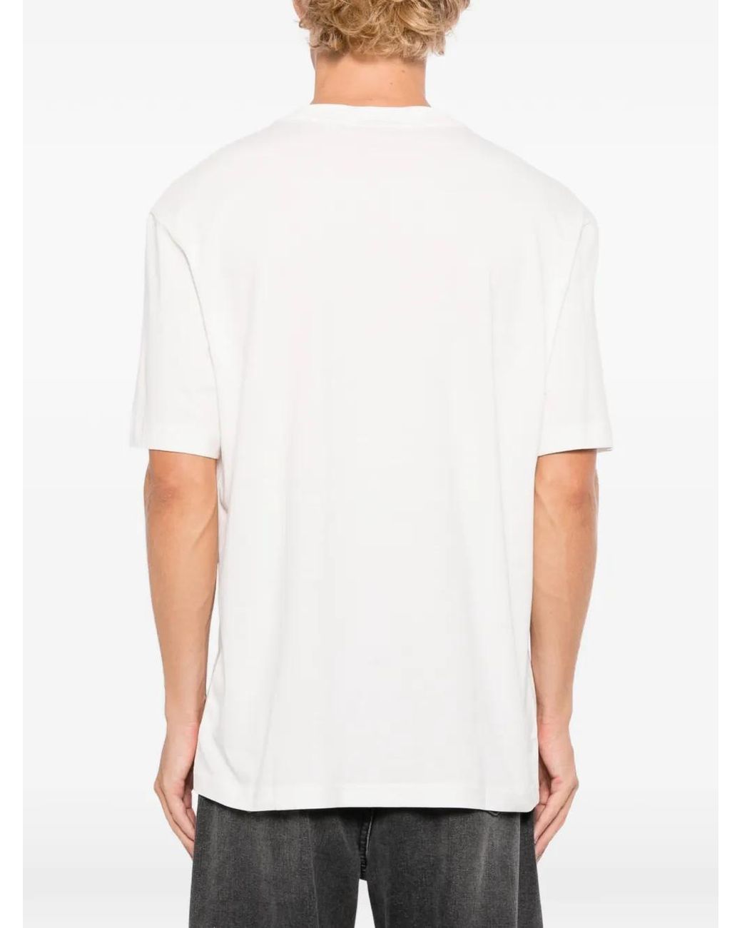 HUGO White Darise T-Shirt for men