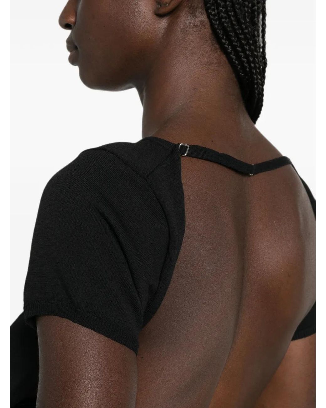Frankie's Bikinis Black X Jennie Rosalie Midi Dress