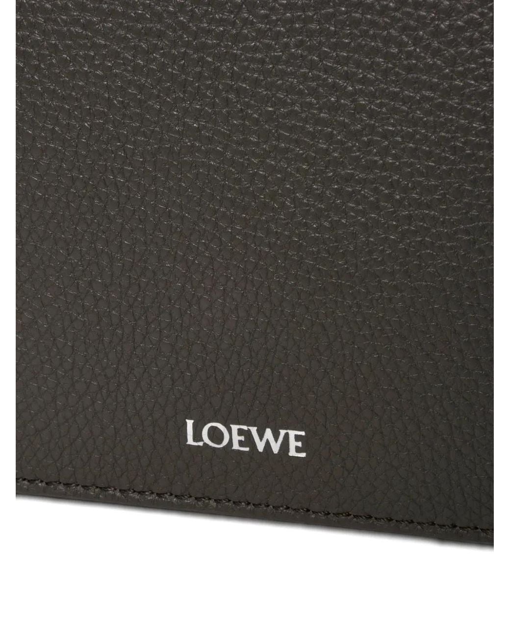 Loewe Gray Medium Pebble Shoulder Bag for men
