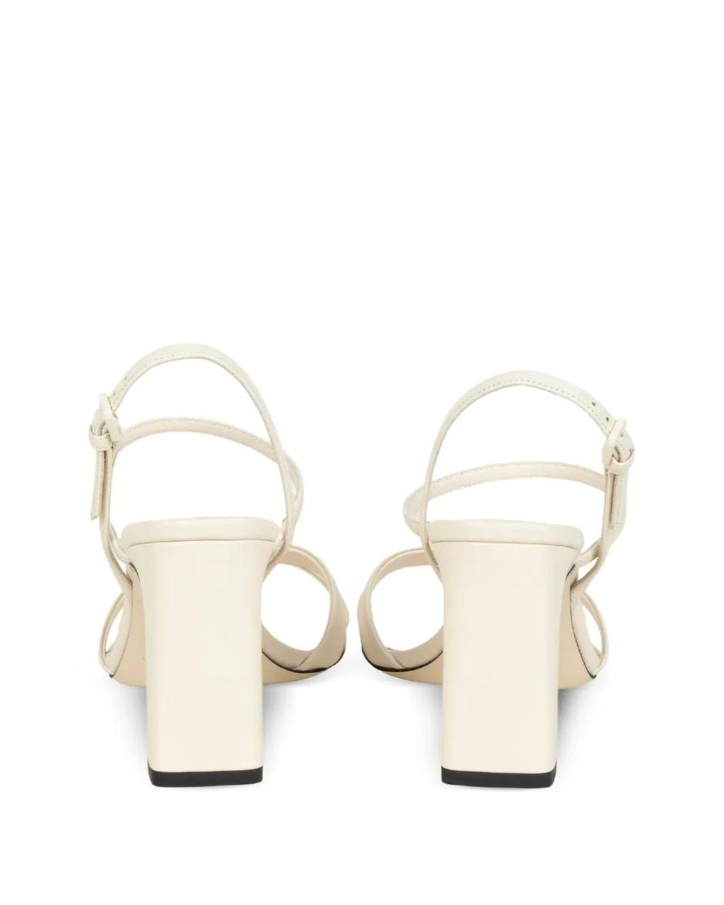 Jimmy Choo Natural Elsy Block-Heel Sandals