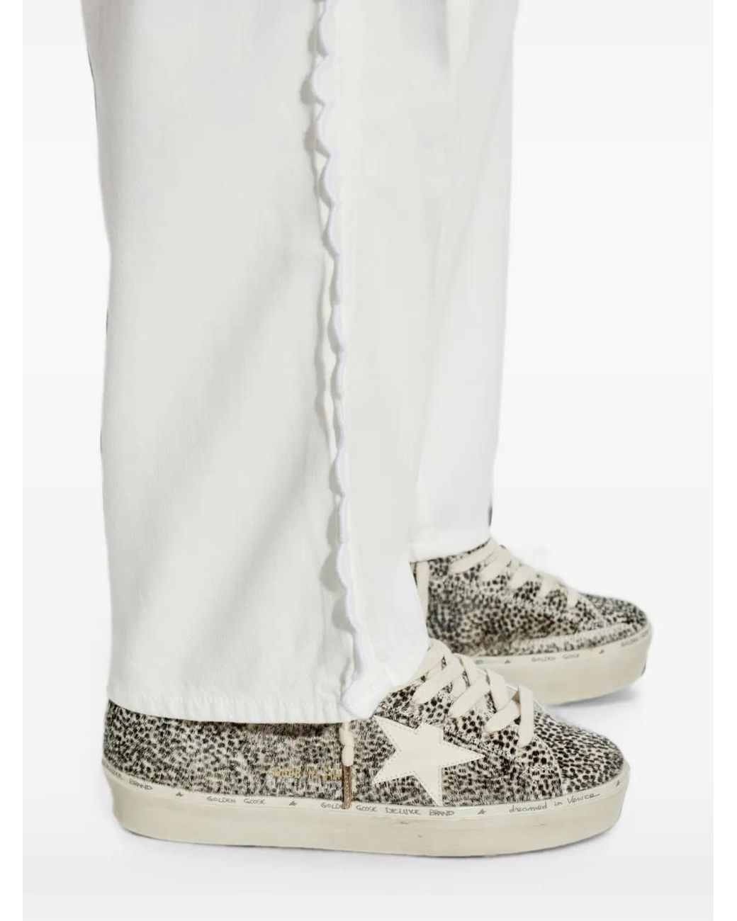 Golden Goose Deluxe Brand Gray Sneakers