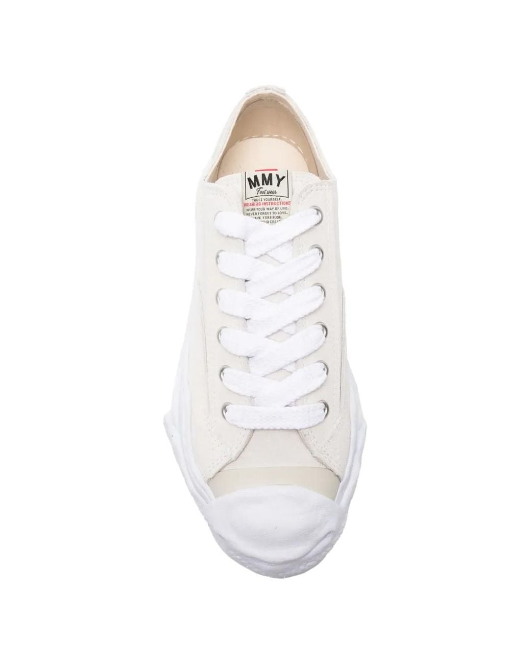 Maison Mihara Yasuhiro White Hank Og Sole Suede Low-Top Sneakers for men
