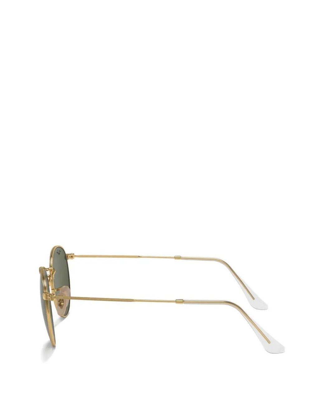Ray-Ban Green Round Flat Lens