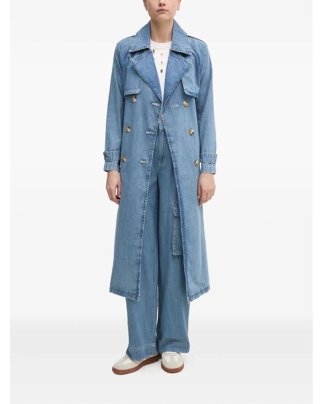 DKNY Blue Cargo Jeans