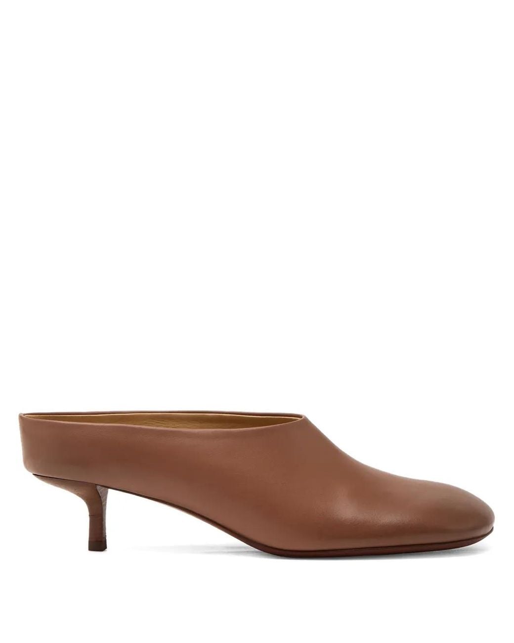 Marsèll Brown Cotama Square-Toe Mules