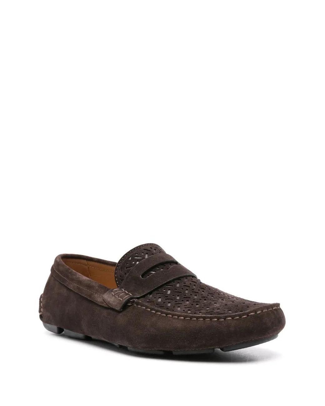 Giorgio Armani Brown Driver Shoe for men