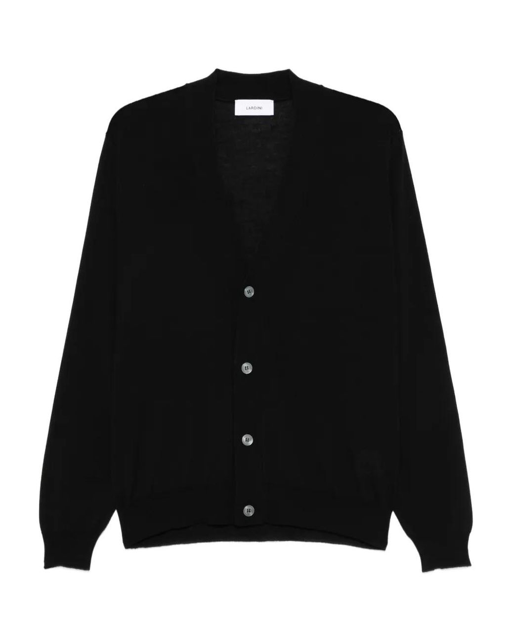 Lardini Vest Met Knopen in het Black voor heren