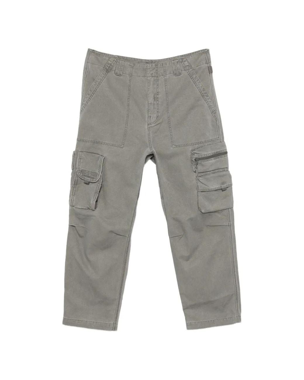 Oakley Gray Pantalon À Poches Cargo for men
