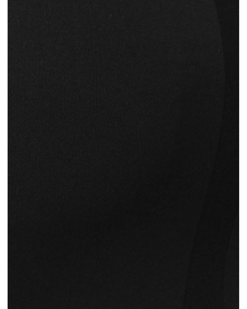 Rick Owens Black Larry Knit Skirt