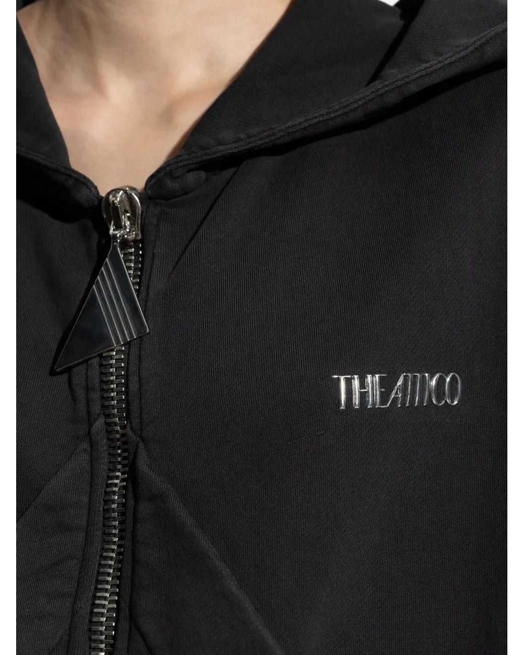 The Attico Black Sweatshirt