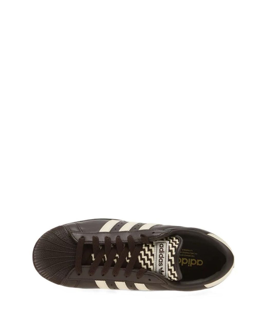 Adidas White Superstar Lo Pro Shoes