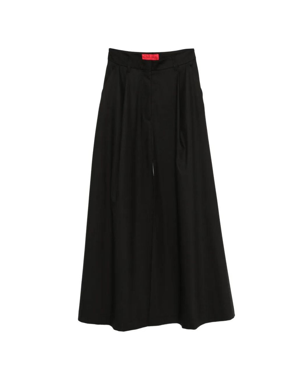 Thelatest Black Daisy Pleated Skirt