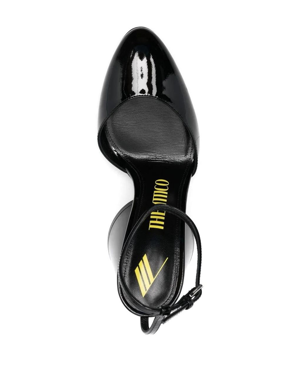 The Attico Black Slingback Pump Luz 105Mm