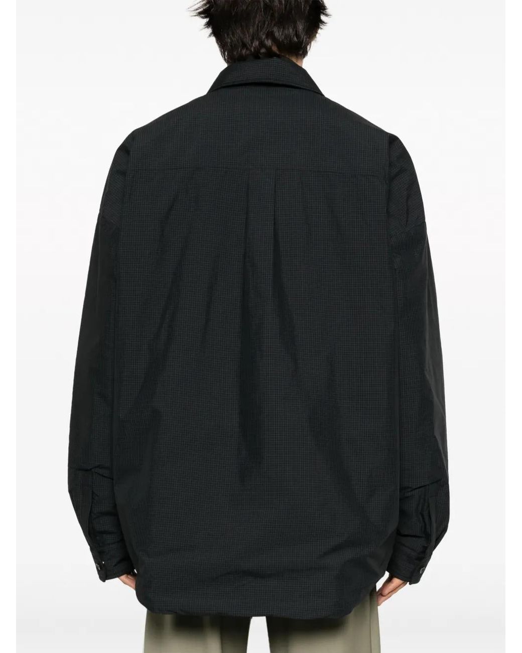 Ambush Black Padded Cotton Jacket for men