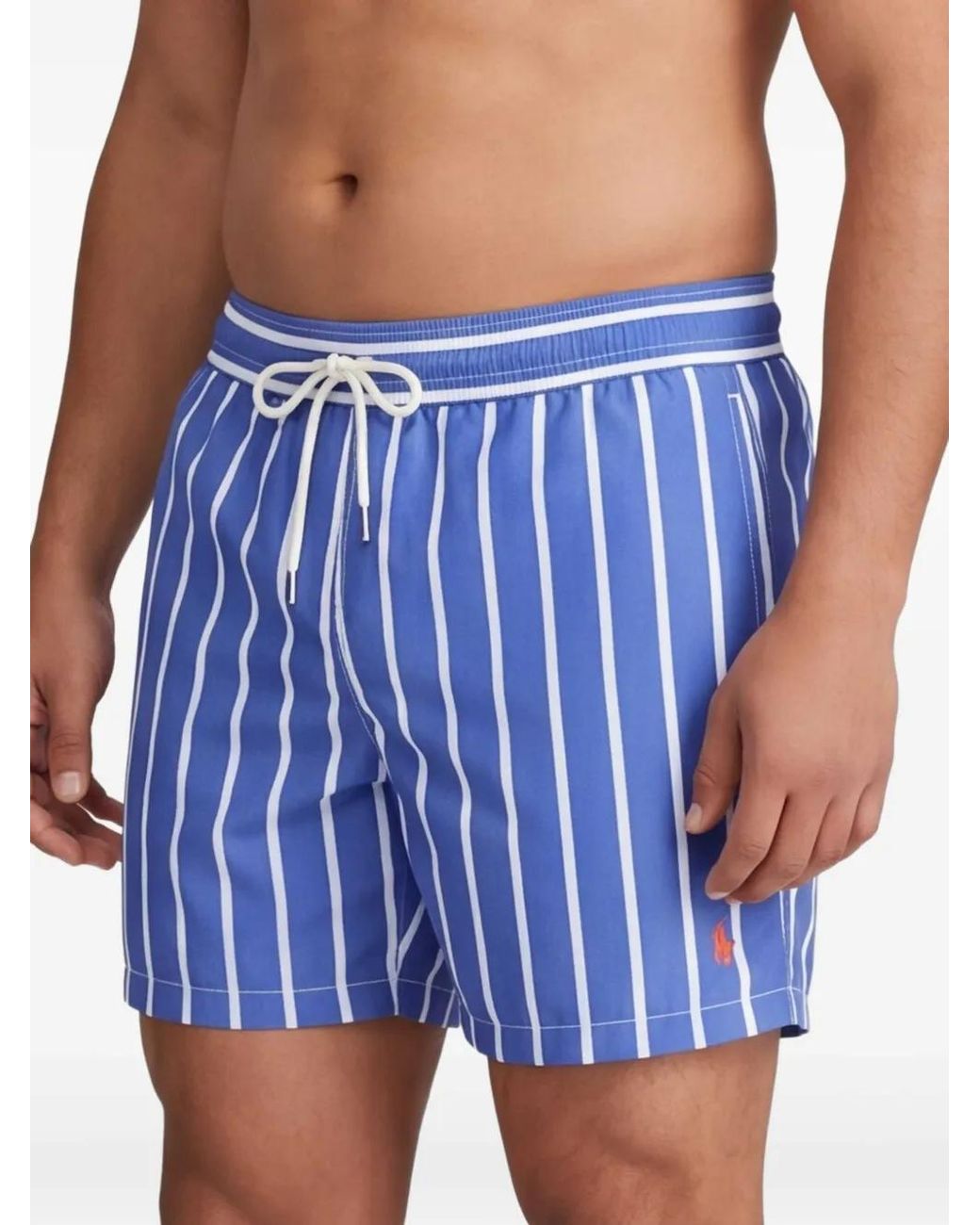 Polo Ralph Lauren Blue 11.5 Traveler Swim Shorts for men