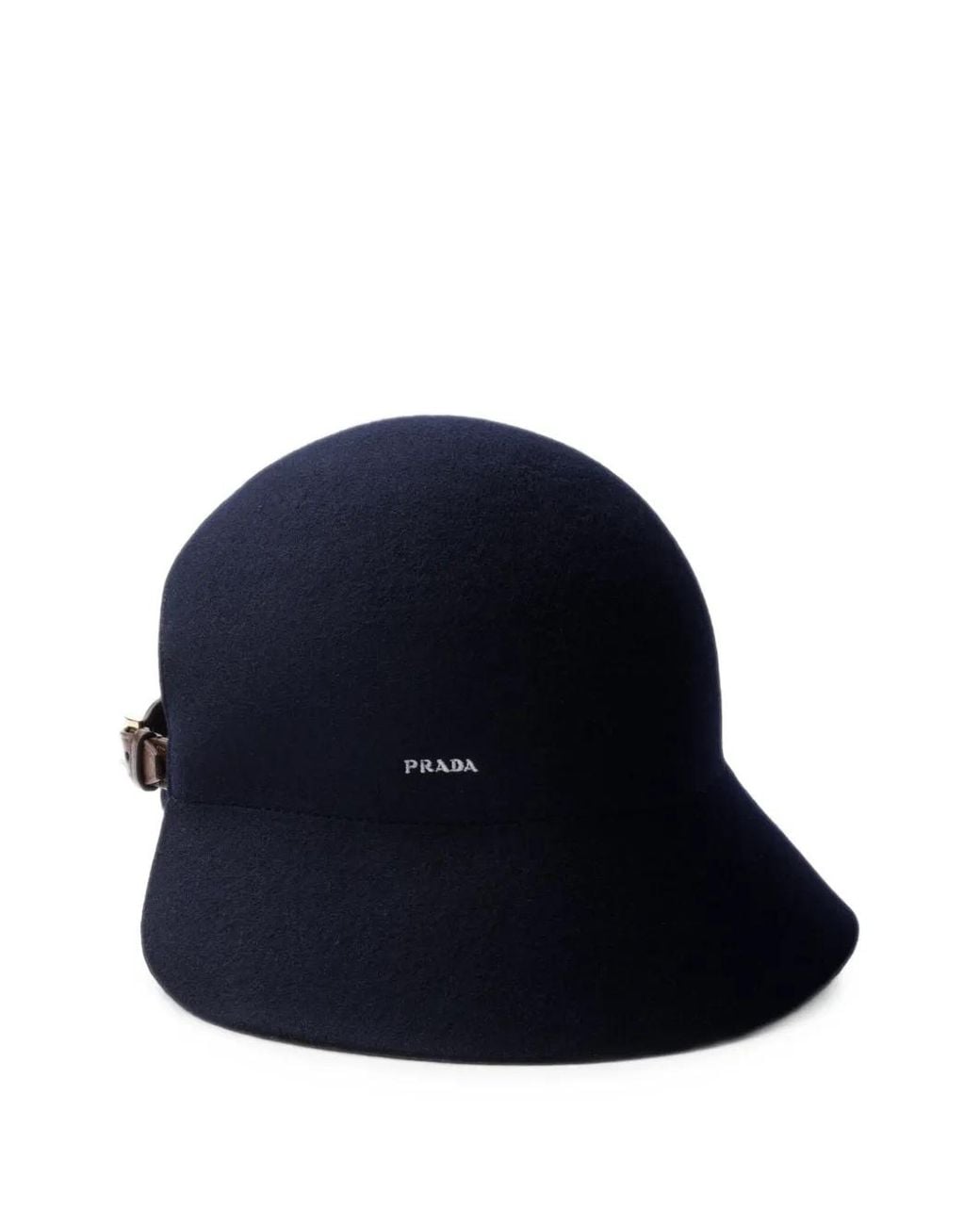Prada Blue Felt Hat