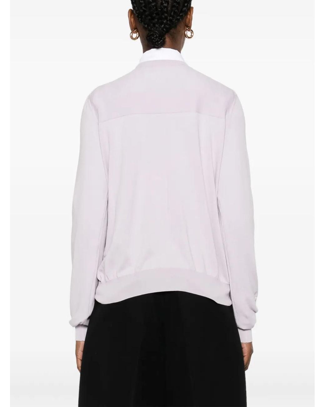 Pull En Coton Jil Sander en coloris Pink