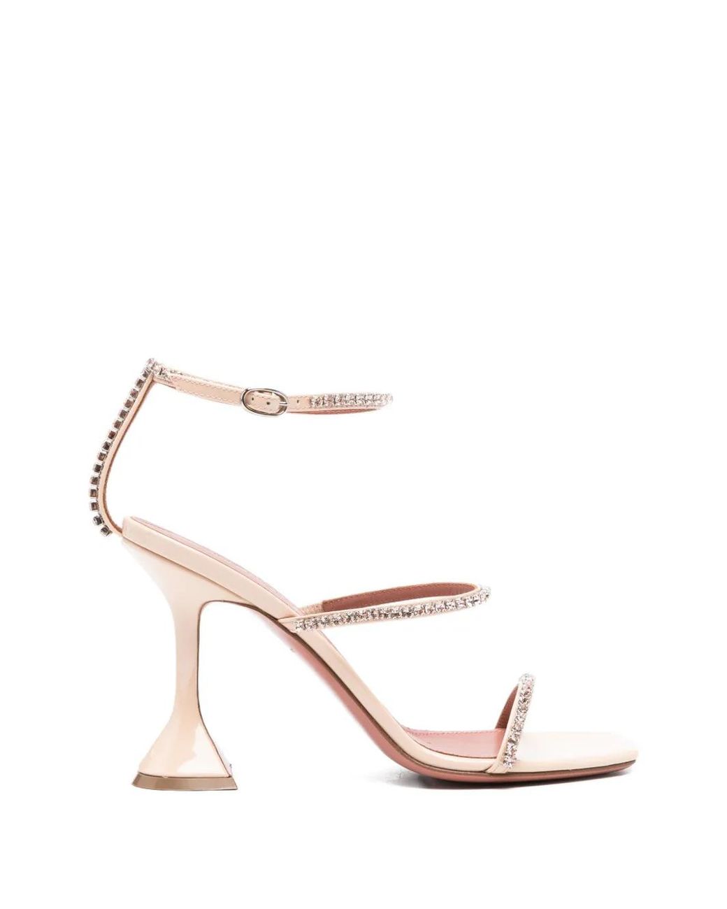 AMINA MUADDI White Gilda 95 Sandals