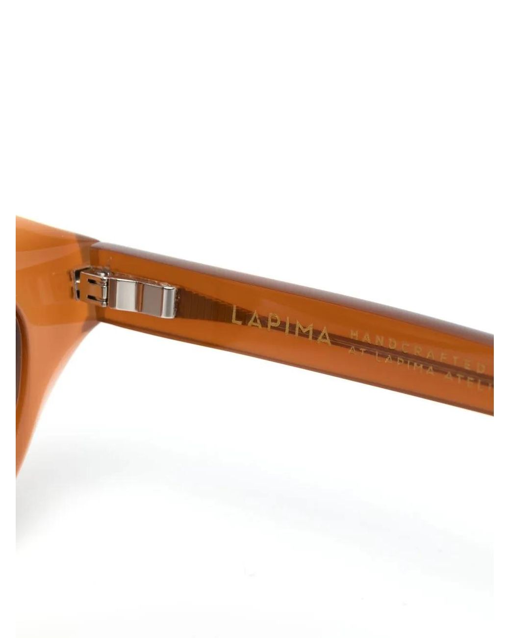 Lapima Brown Cat-Eye Sunglasses